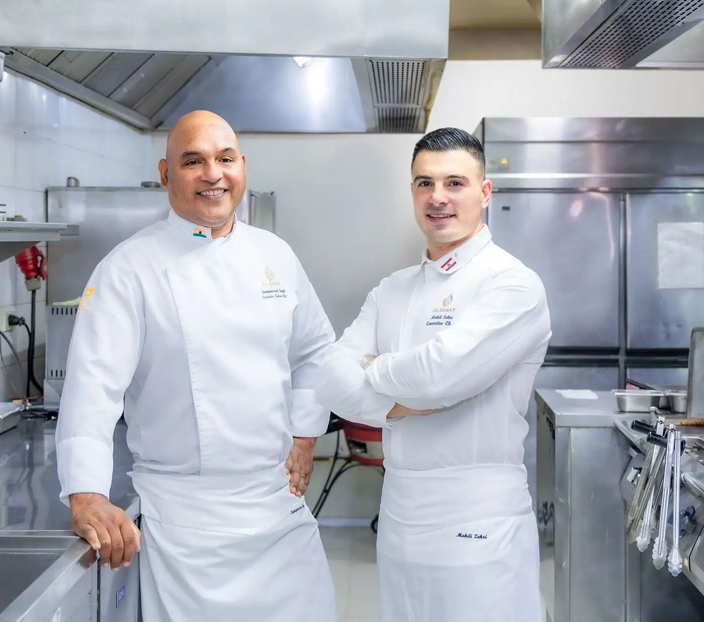 Head Chef : Chef Mahdi Zehri and Chef Sampooran