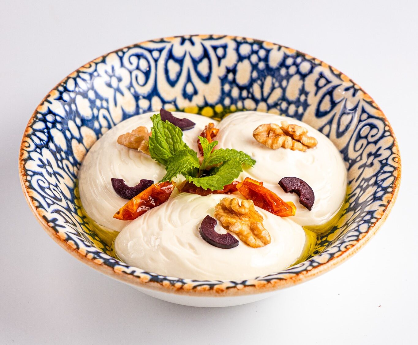 Labneh with Kalamata Olives